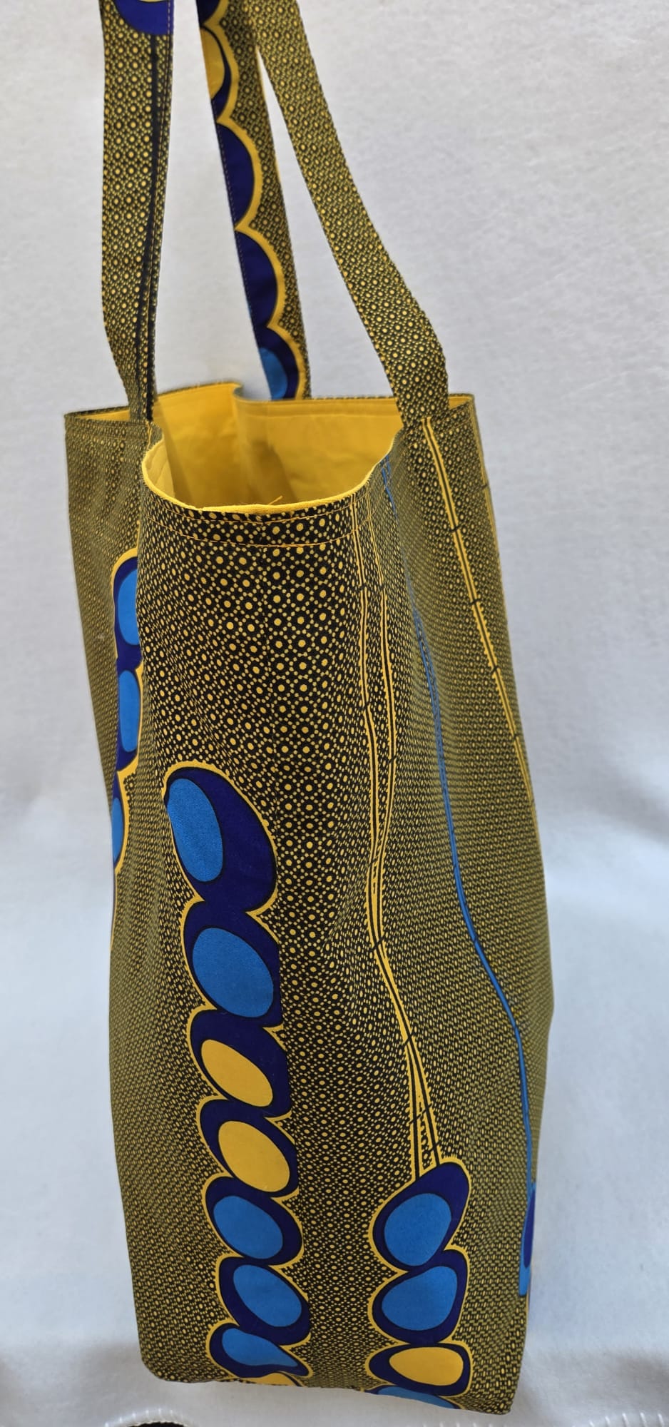 Cabas XXL Wax “Soleil Nomade”