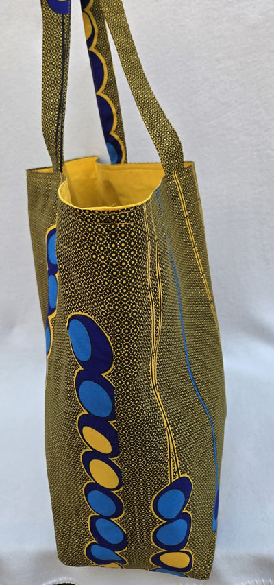 Cabas XXL Wax “Soleil Nomade”
