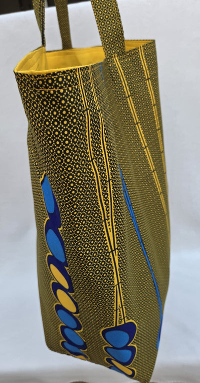 Cabas XXL Wax “Soleil Nomade”